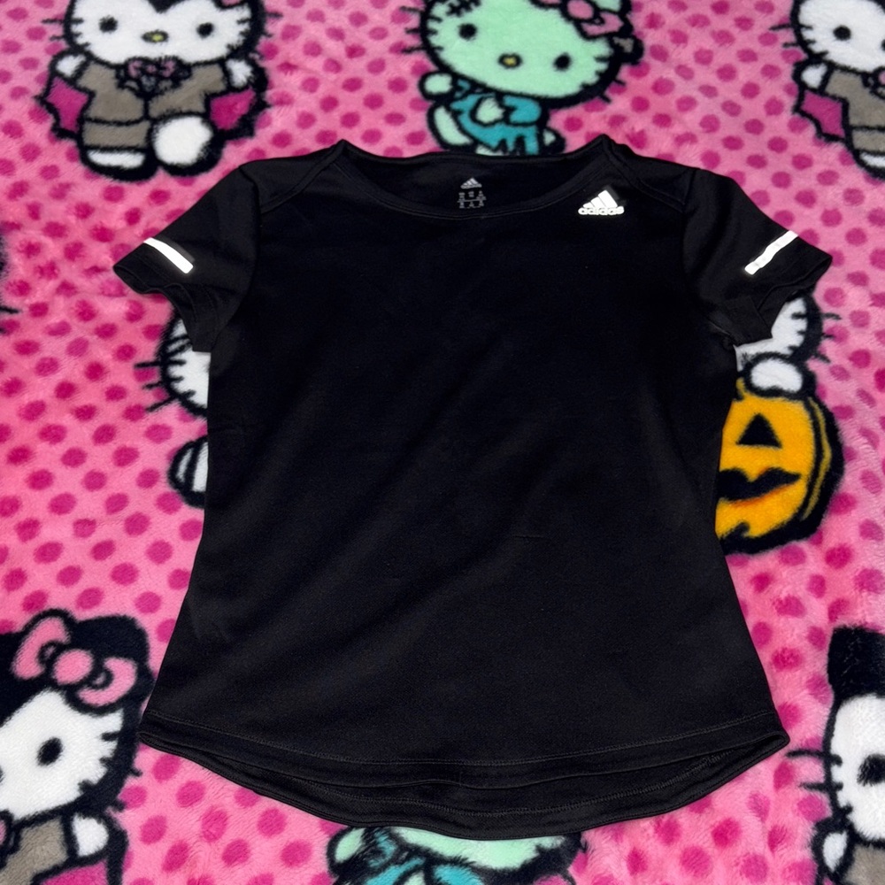 Adidas Black Short Sleeve Tee